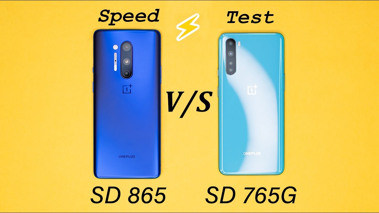 OnePlus Nord vs OnePlus 8 Pro ⚡⚡Speed Test || Snapdragon 765G V/S Snapdragon 865 || Do specs matter?