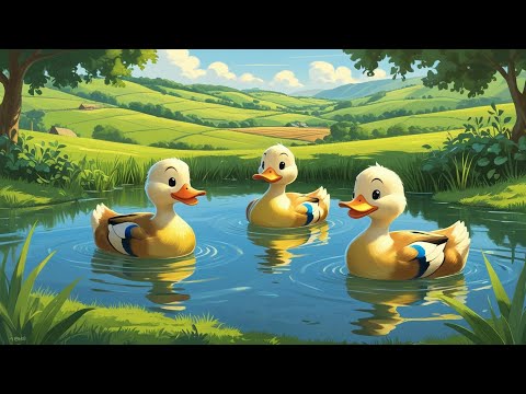 "Quacky and the Colorful Ducks Who Waddled Through the Seasons One by One"