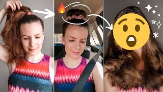 Heated bun to create waves?! Does this thing work?? Hot donut hair bun