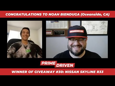 PrimeDriven Giveaway #30 Winner