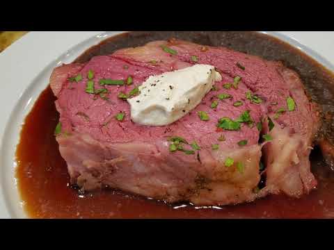 Wagyu Prime Rib Garlic Crusted | Horseradish Cream |...