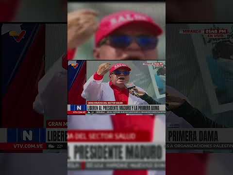 #EnVideo📹| En el municipio Sucre del estado Miranda, el sector Salud realiza una Gran Marcha...