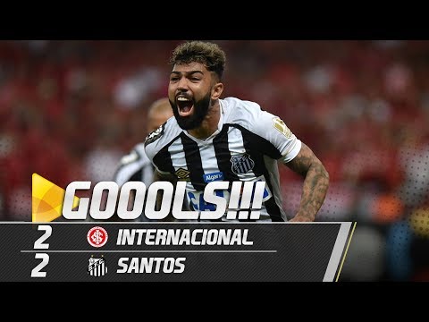 Inter 2 x 2 Santos | GOLS | Brasileirão (22/10/18)