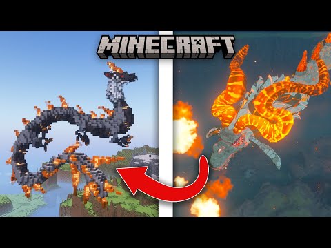 Grazzy - Building DINRAAL - Breath of the Wild in Minecraft