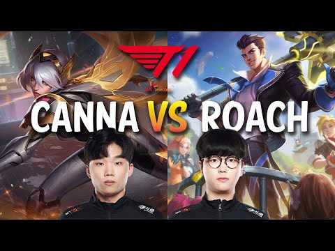 T1 Canna vs T1 Roach - IRELIA vs JAYCE Top - KR LOL CHALLENGER