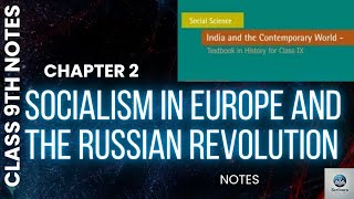 Class 9 History Chapter 2 Notes | Socialism in Europe and the Russian Revolution | NCERT PDF Notes