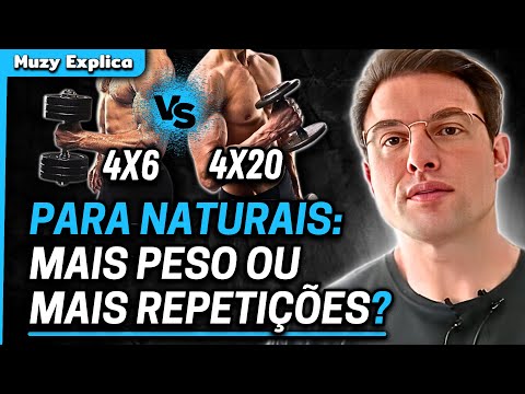 NATURAL: More Weight or More Reps? | Muzy Explains