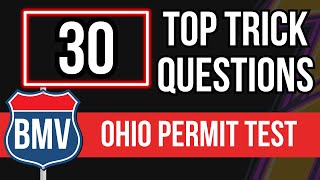 BMV Ohio Permit Test 2026 (30 Top Trick Questions)