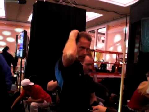 Mosconi cup 2007. Earl Strickland LOVEJOYED!!
