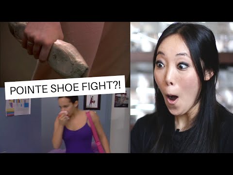 pointe shoe fitter reacts to DANCE ACADEMY