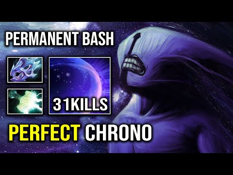 100% PERMA BASH Perfect Chronosphere LEVEL 30 Faceless Void Hyper Carry Dota 2
