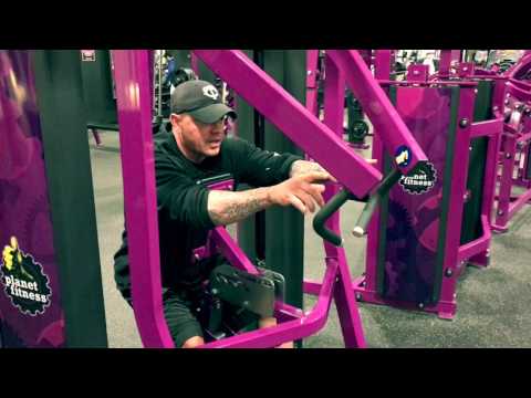 Planet Fitness - How To Use Hammer Strength Row Machine