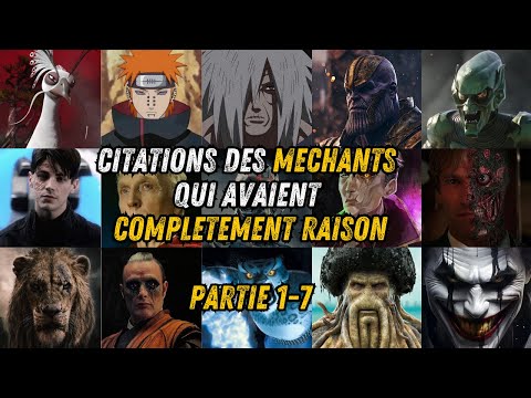 THE VILLAIN QUOTES THAT WERE ABSOLUTELY RIGHT | THE COMPILATION