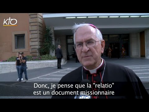 Mgr Kurtz : La Relatio post disceptationem, un document missionnaire
