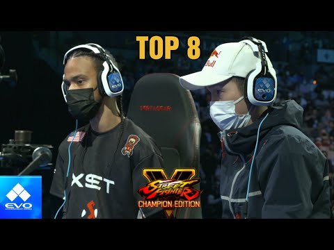 EVO 2022 | Street Fighter V | GACHIKUN VS IDOM | TOP 8 - LOSERS FINAL