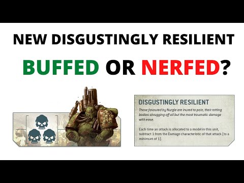 Disgustingly Resilient Changed Drastically - Death Guard Codex Preview
