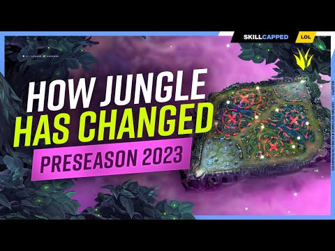EVERYTHING That's CHANGED for JUNGLE in PRESEASON 2023!