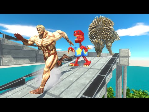 Run Fast Before Anguirus Rolls Into You - Superheroes Vs Creepy Monsters - ARBS