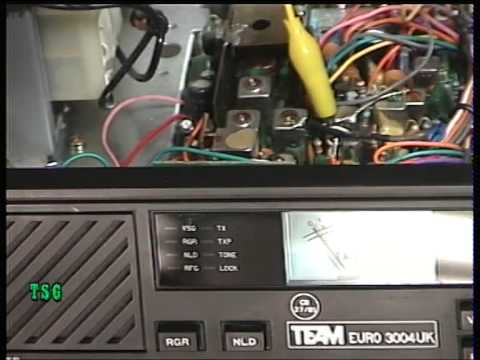 Team Euro 3004UK,  UK (CB 27/81) CB radio (Base Station) - Transmit alignment.