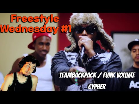Freestyle Wednesday reaction #1 TeamBackPack / Funk Volume Cypher 3