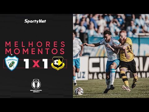 EMPATE DO ACESSO! Londrina 1x1 São Bernardo - Melhores Momentos - Série C