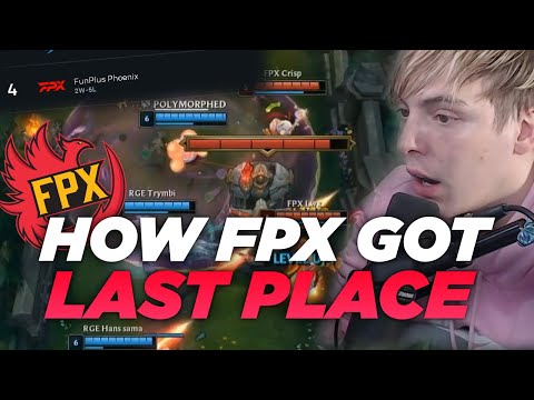 LS | HOW FPX ENDED IN LAST PLACE | FPX vs RGE Groups