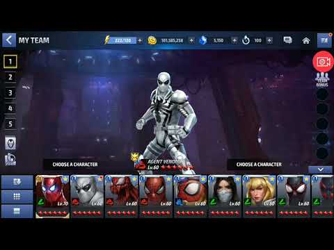 Shadowland Solo T2 Agent Anti-Venom vs. Hawkeye Boss Floor 26 Marvel Future Fight