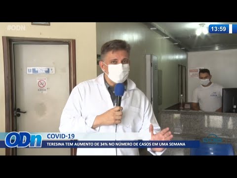 Teresina tem aumento de 34% no nuÌmero de casos em uma semana 31 08 2021