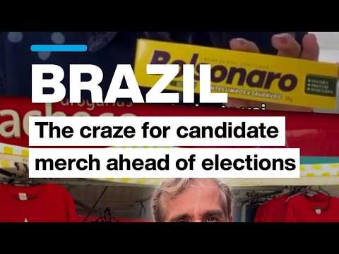 Brazil: The craze for candidate merch ahead of elections