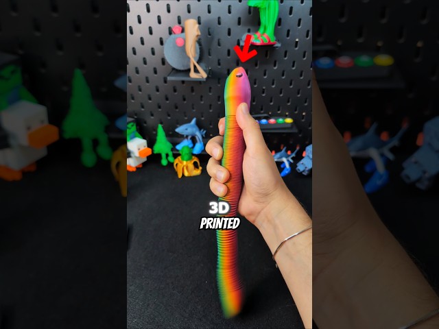 Vídeo relacionado con 2 Piezas 3D Serpientes Flexibles, Juguete de Animales Impresos en 3D, Serpientes Falsas para Descompresión en Oficina, Escuela y Hogar (30 cm)