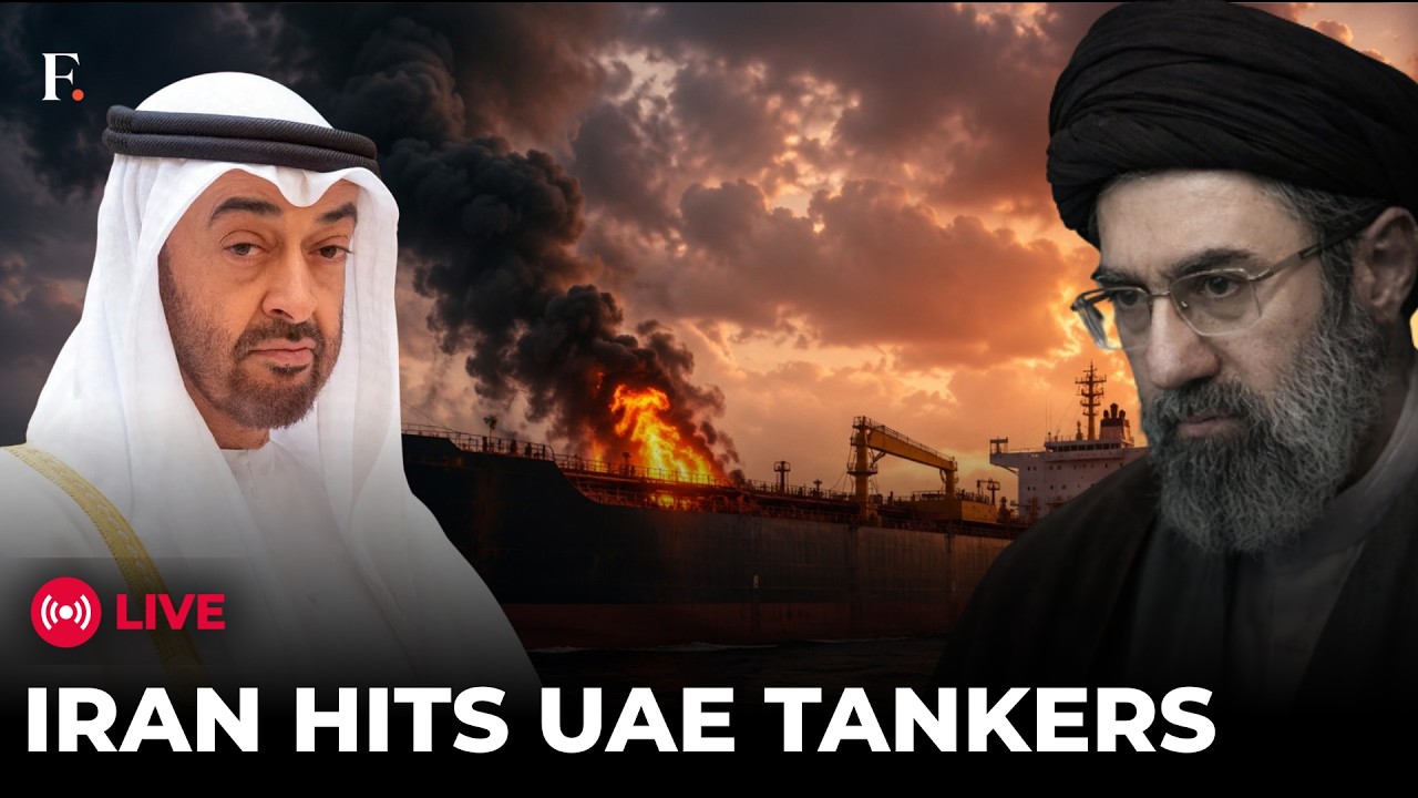 US IRAN WAR LIVE: Iran Accused of Attacking Two UAE Oil Tankers in Strait of Hormuz