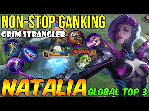 Grim Strangler Invisible Assassin [Top 3 Global Natalia] MH. Mobile Legends Gameplay