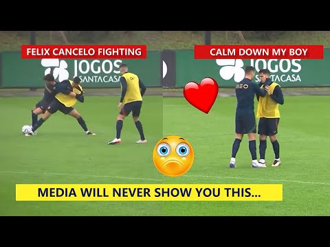 👀Ronaldo & Cancelo Were Not Fighting | Real Footage | Agenda Towards Ronaldo😳