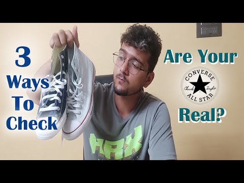 Are your CONVERSE All-Stars REAL or NOT? | 3 Easy ways to spot fake Converse