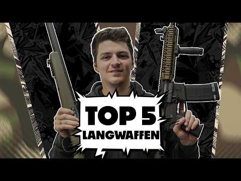 5 BESTE AIRSOFT LANGWAFFEN für ANFÄNGER! Top 5 Einsteiger Langwaffen🔫🔥
