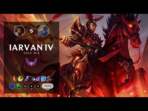 Jarvan IV Mid vs Yasuo - EUW Master Patch 12.14