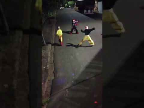 carreta Liga da Justiça em Santa Mariana PR