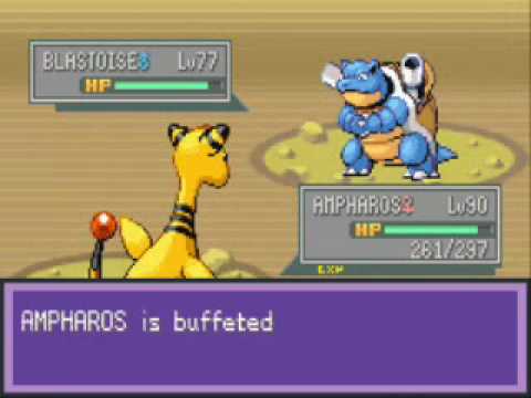 Pokemon Liquid Crystal Battle vs Red