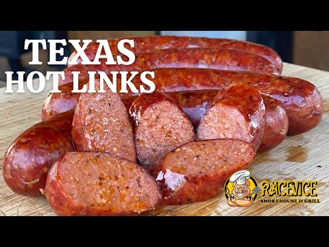 HOMEMADE TEXAS STYLE HOT LINKS | SMOKIN JOES RECIPE | CHAR-GRILLER GRAND CHAMP XD