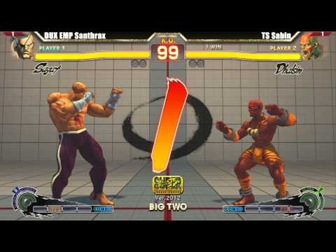 SSF4 AE2012 Grand Final DUX EMP Santhrax vs TS Sabin - Big Two #39