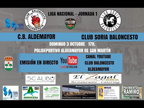 J1. SEGURA&MAYOR CORREDURIA DE SEGUROS ALDEAMAYOR - CLUB SORIA BALONCESTO TRANSLER