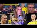 reacting to Erling Haaland *this guy is a mess*