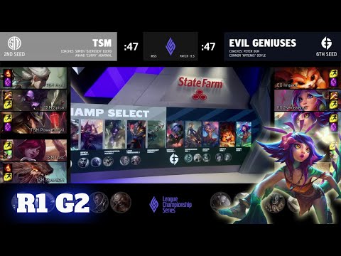 TSM vs EG - Game 2 | Round 1 LCS 2021 Mid-Season Showdown | TSM vs Evil Geniuses G2 full game