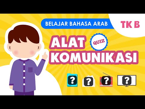 Quiz Bahasa Arab untuk Anak | Tingkat TK B “Tema Alat Komunikasi”