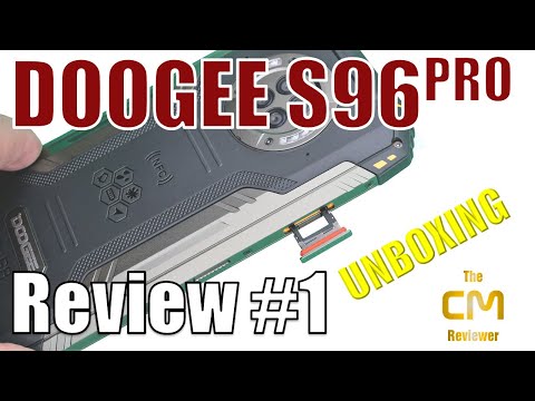 DOOGEE S96 Pro Test #1: Deep Unboxing - Mediathek G90T IP68 Outdoor Smartphone (Deutsch)