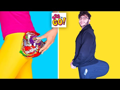 123 GO جربت خدع هاي القناة البيض