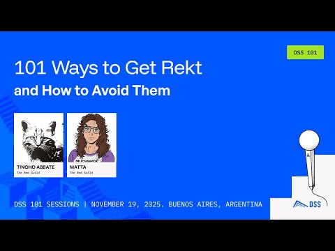 DeFi Security 101 2025 - 101 Ways to Get Rekt, and How to Avoid Them preview