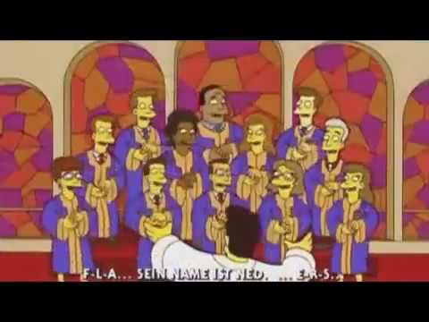 el estúpido flanders(los simpson)