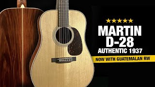 Video thumbnail for Martin D-28 Authentic 1937 - Now with Guatemalan Rosewood by Acoustic Letter