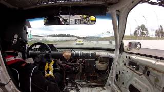 Piotr @ NHMS 24 Hours of Lemons Halloween Hooptiefest 10/27/13 #96 Bald Bearings
